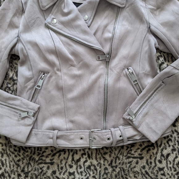 Pink moto jacket - Picture 6 of 7